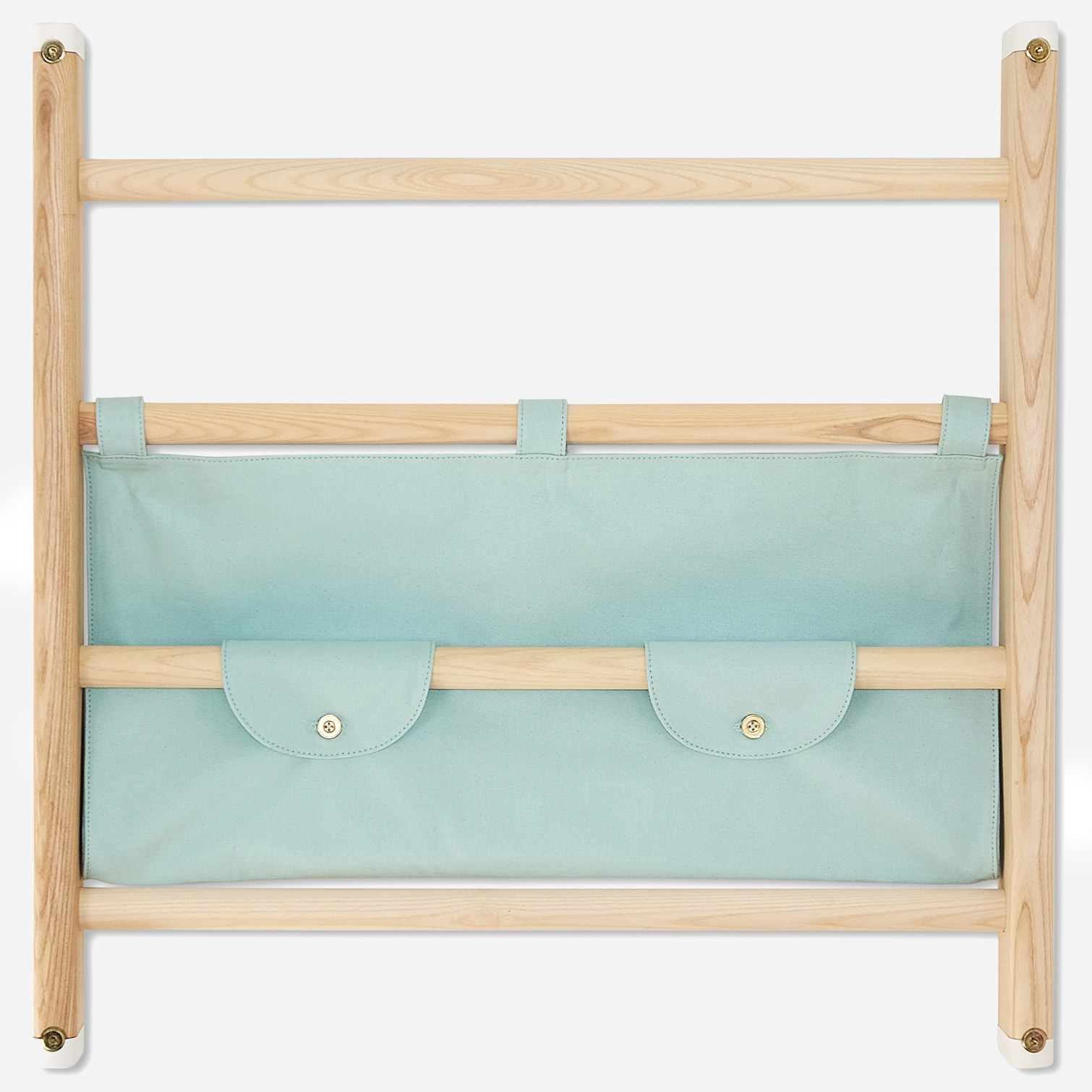 Kaos Endeløs Shelf: Mint Canvas Book Pocket, alternate view 2