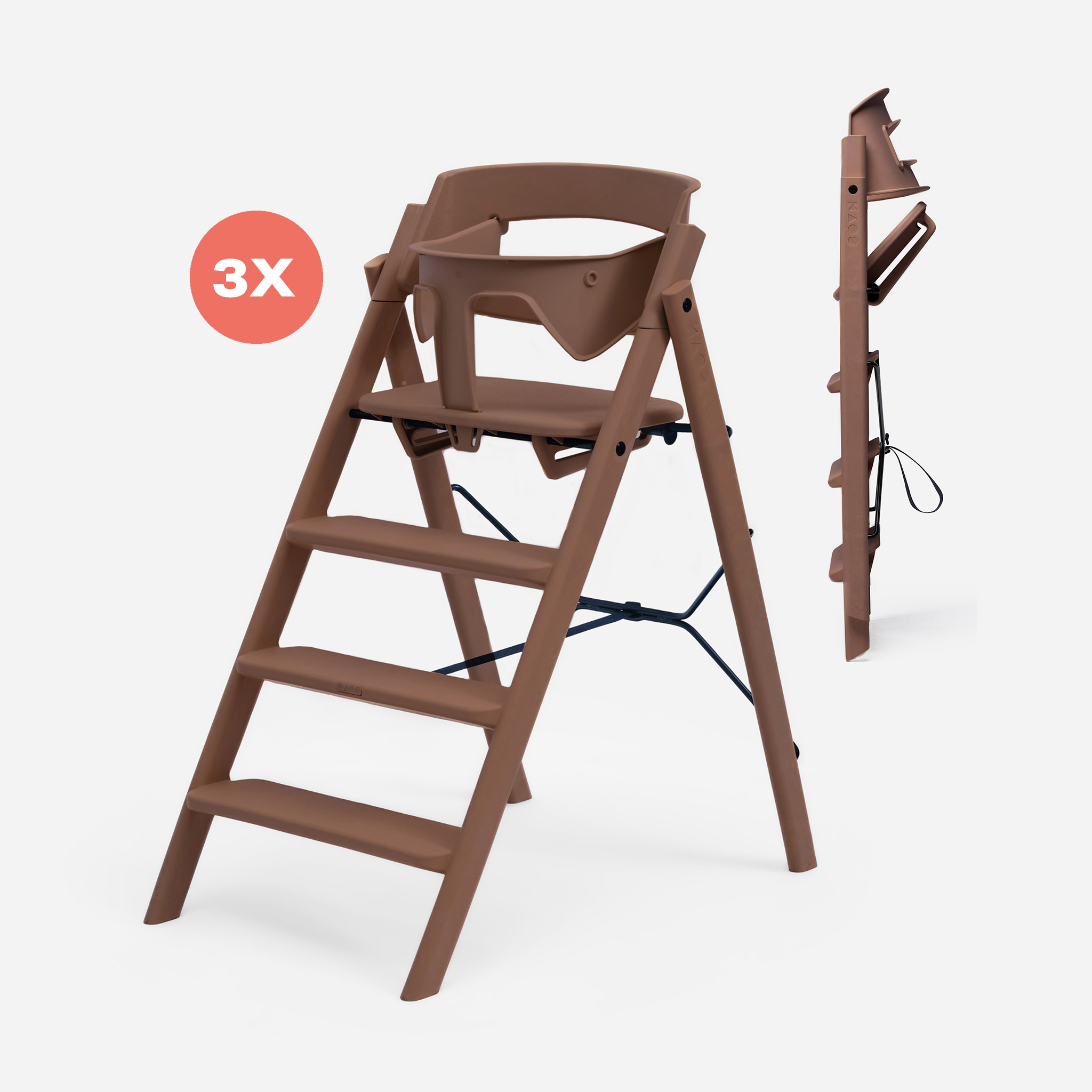 Kaos 3 × KLAPP® High Chairs + Safety Rails